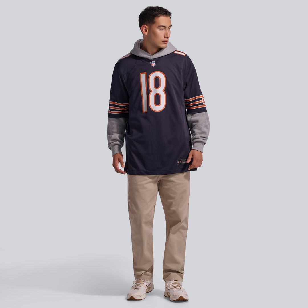 Men's Chicago Bears Caleb Williams Orange Alternate Player