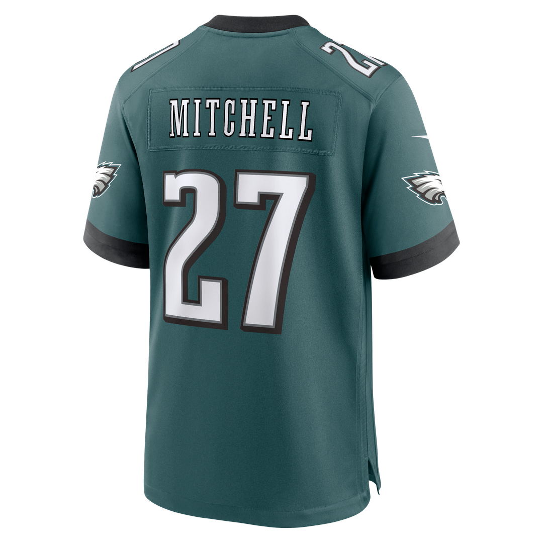 Men's Philadelphia Eagles Quinyon Mitchell Black Alternate