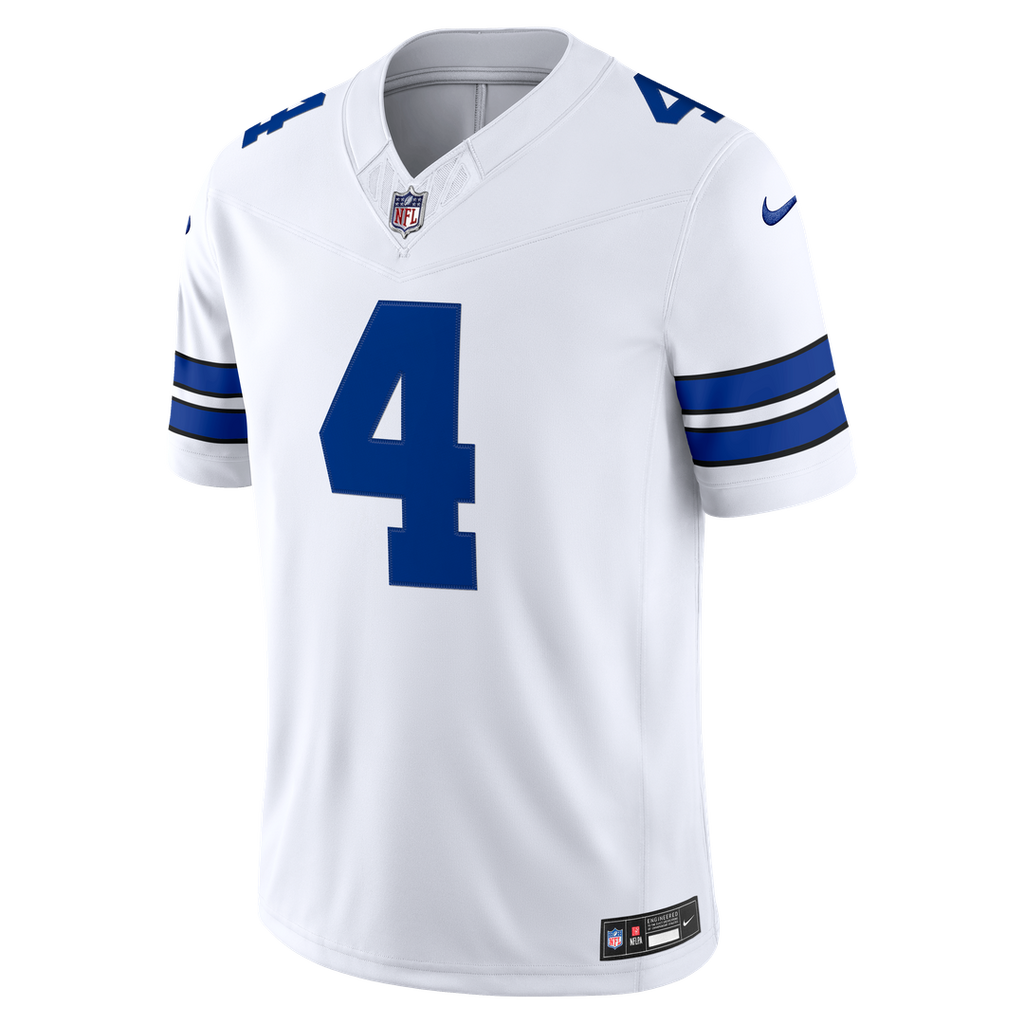 Men's Dallas Cowboys Dak Prescott Navy Alternate Vapor F.U.S.E. Stitched