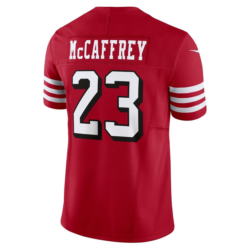 Men's San Francisco 49ers Christian McCaffrey Scarlet Vapor F.U.S.E.