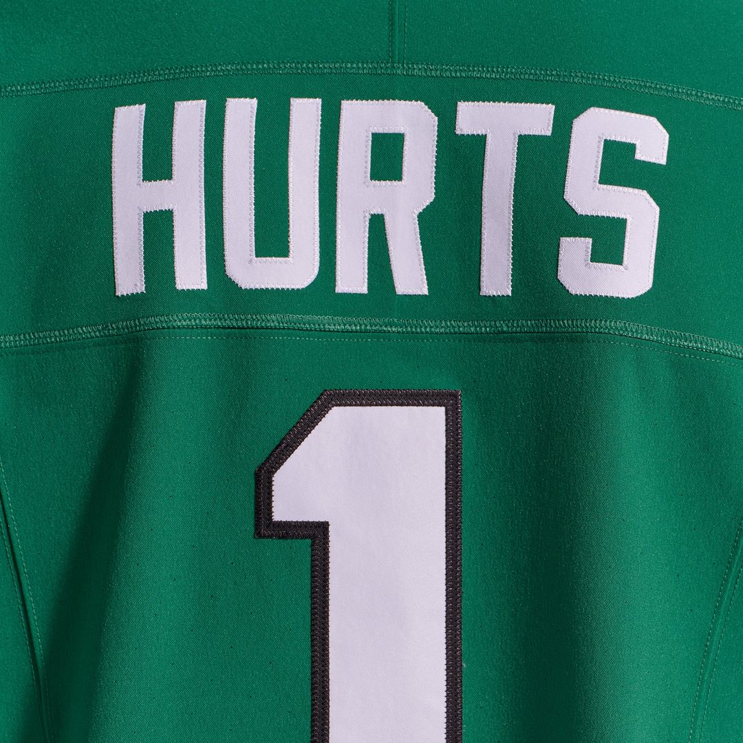 Men's Philadelphia Eagles Jalen Hurts Midnight Green Team Vapor F.U.S.E. Elite Jersey