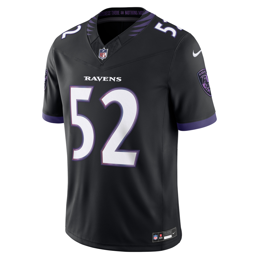 Men's Baltimore Ravens Ray Lewis Purple Vapor F.U.S.E. Stitched Retired