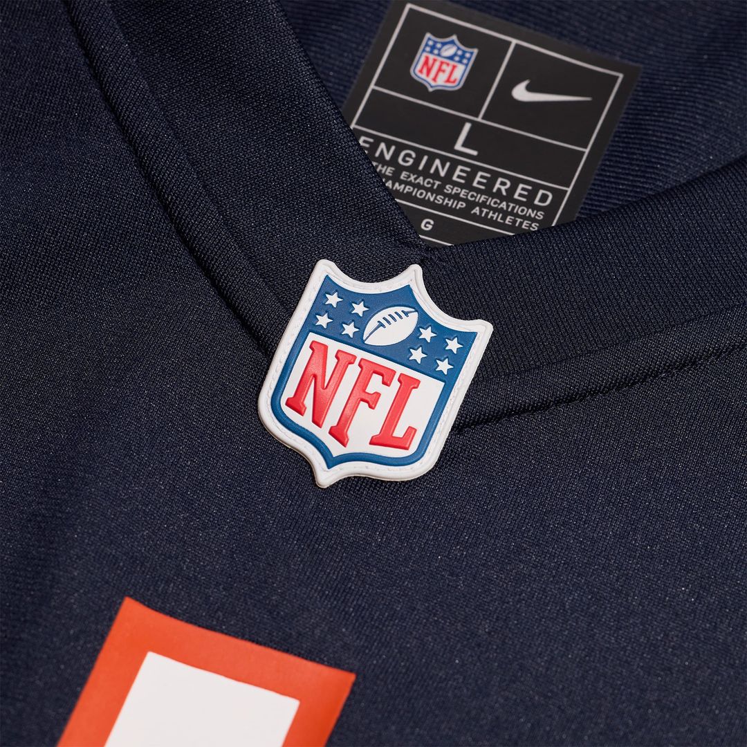 Men's Chicago Bears D'Marco Jackson Navy Team