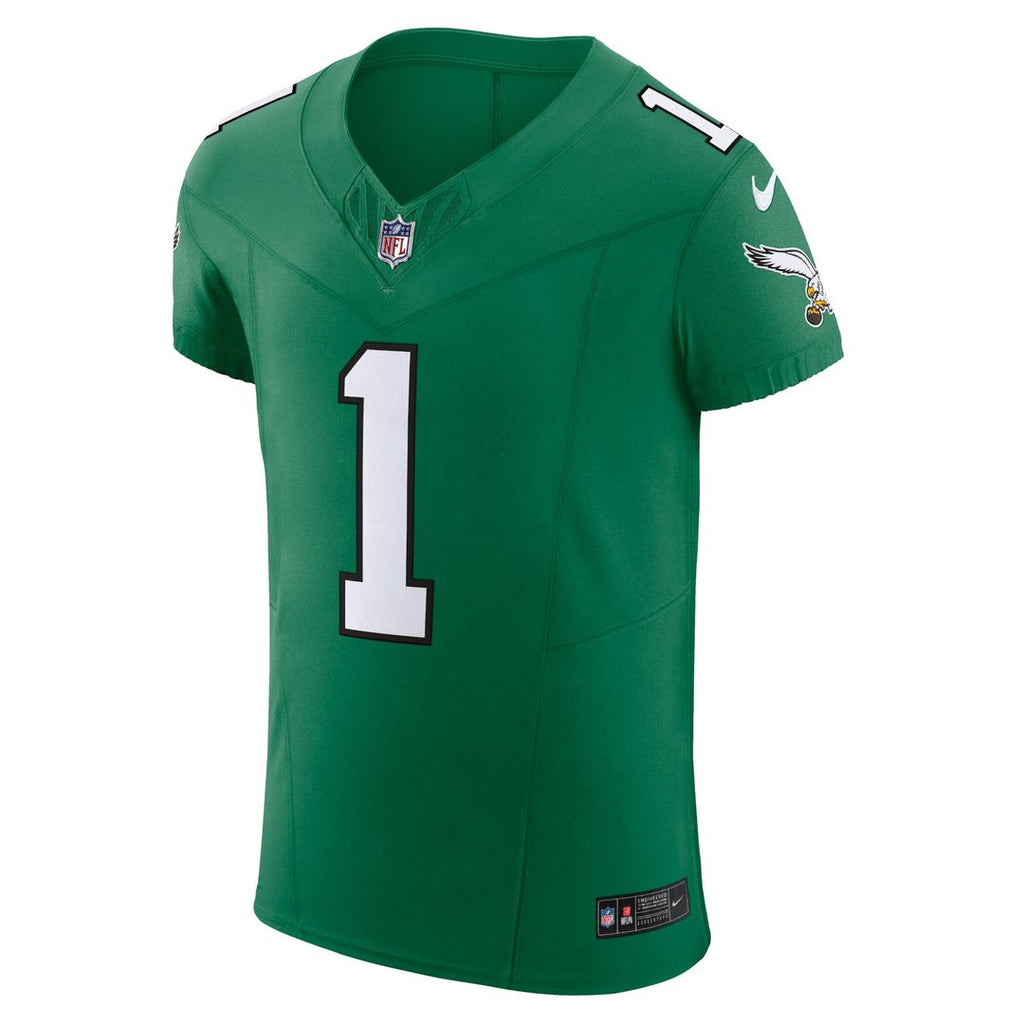 Men's Philadelphia Eagles Jalen Hurts Midnight Green Team Vapor F.U.S.E. Elite Jersey