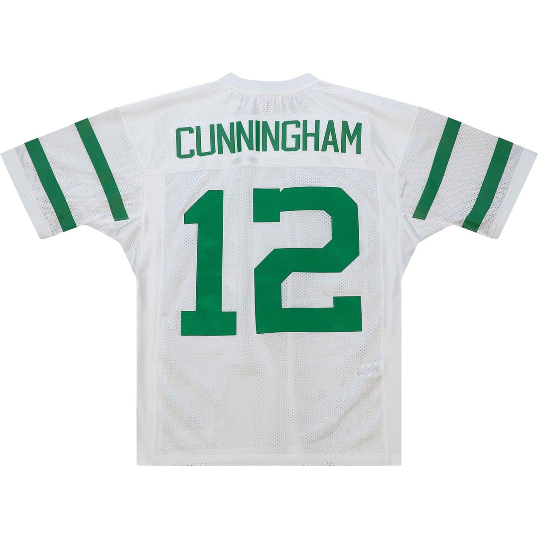 Men's Philadelphia Eagles 1992 Randall Cunningham Green Authentic Throwback Retired Player Jersey