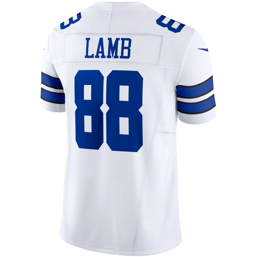 Men's Dallas Cowboys CeeDee Lamb White Vapor F.U.S.E.