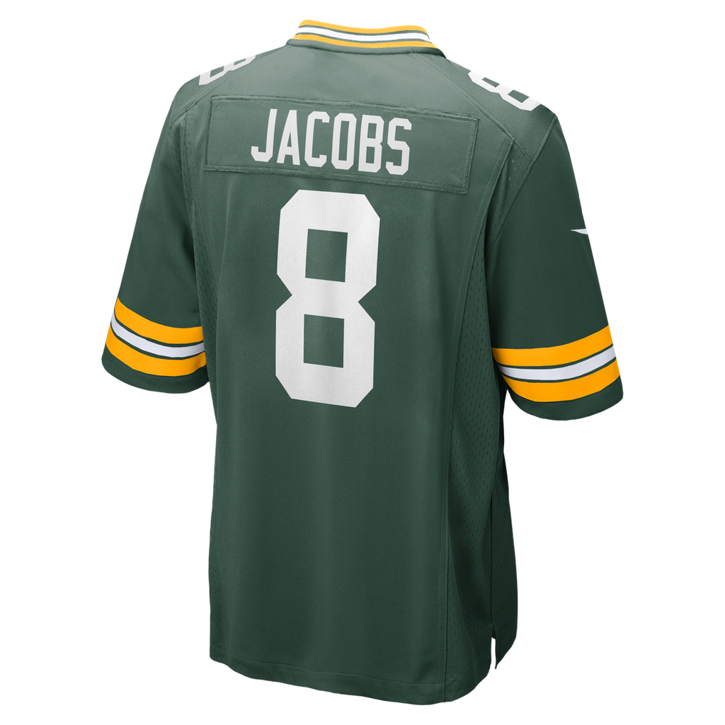 Men's Green Bay Packers Josh Jacobs Green Team
