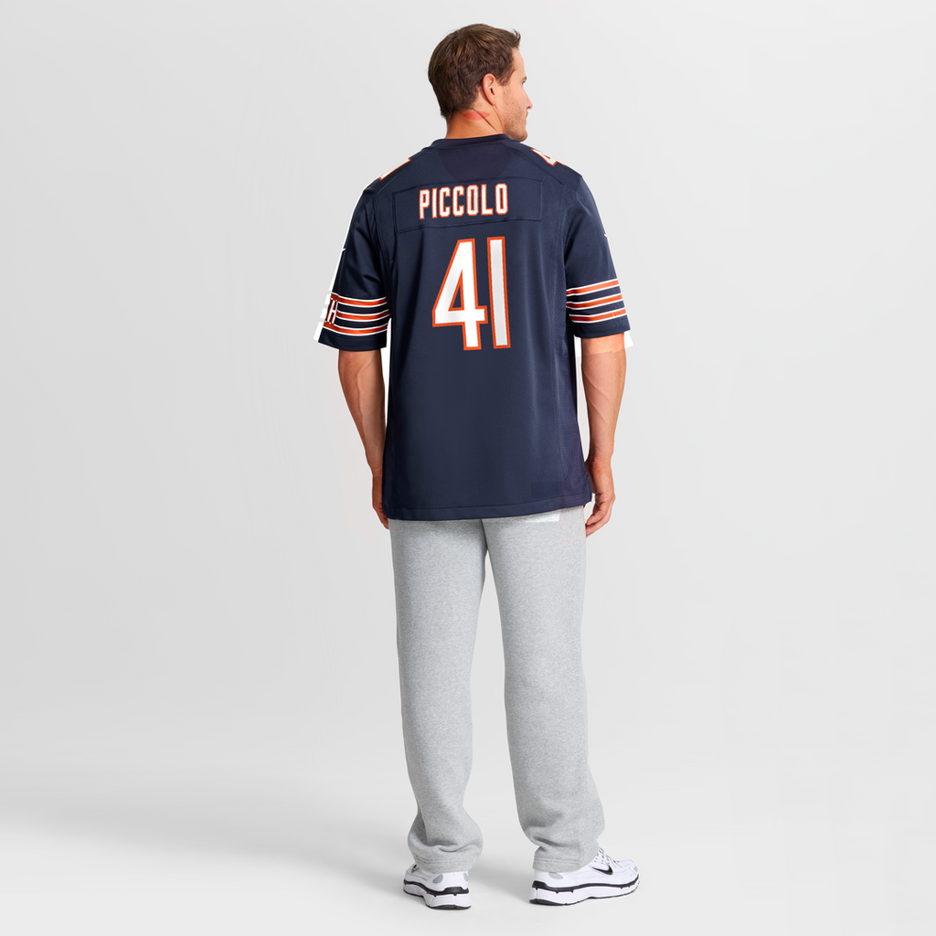 Men's Chicago Bears Brian Piccolo Navy Game Retired Player Jersey