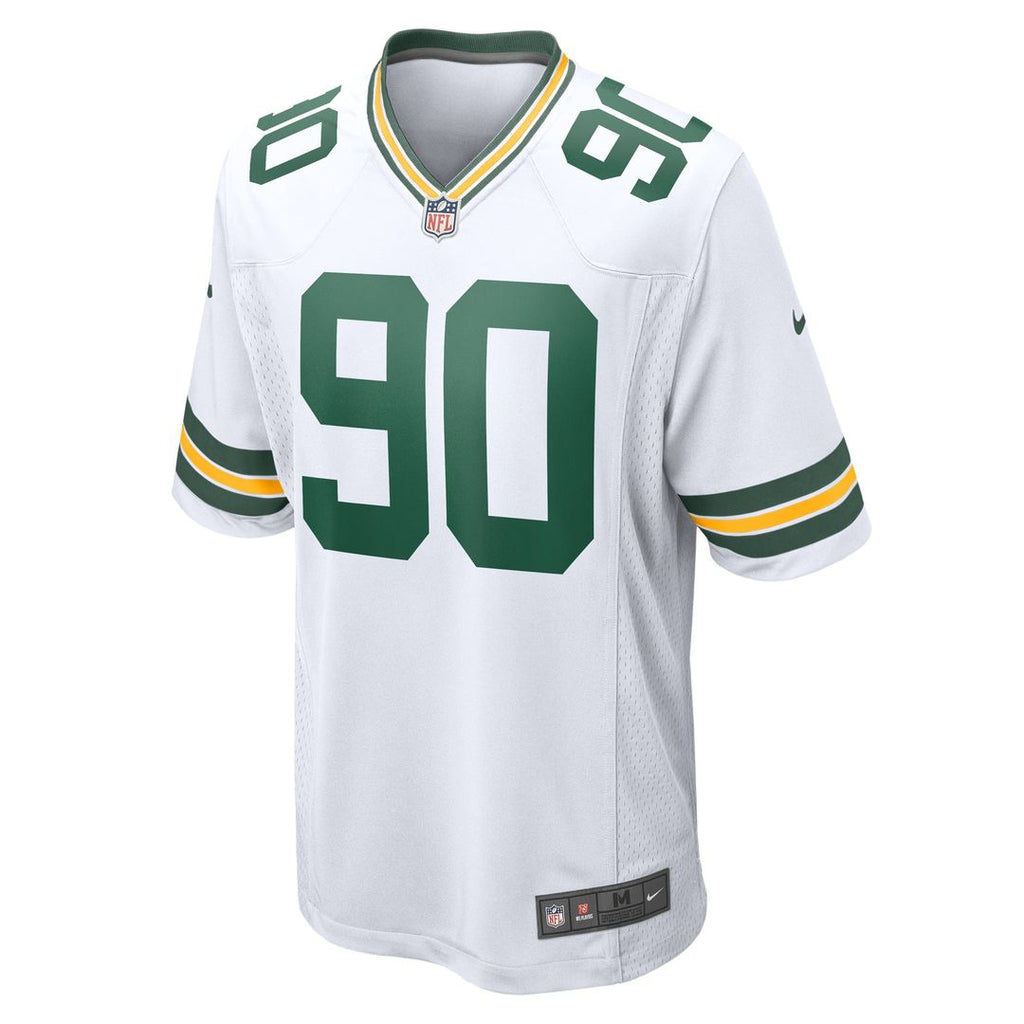 Men's Green Bay Packers Lukas Van Ness White