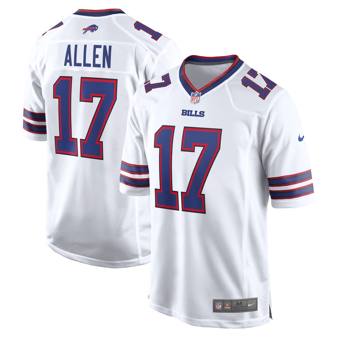 Men's Buffalo Bills Josh Allen Royal Team Game Player Jersey
