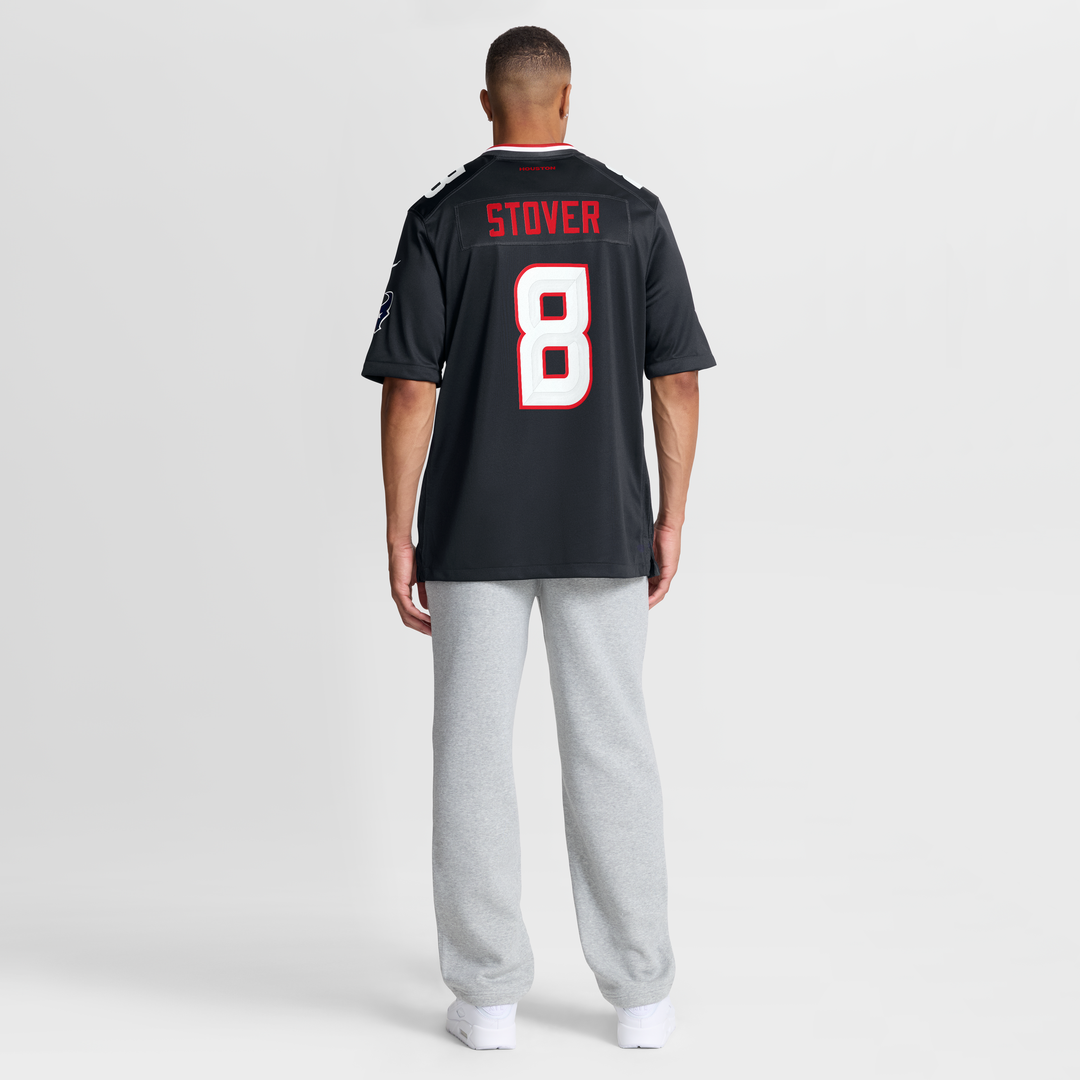 Men's Houston Texans Cade Stover Navy Team