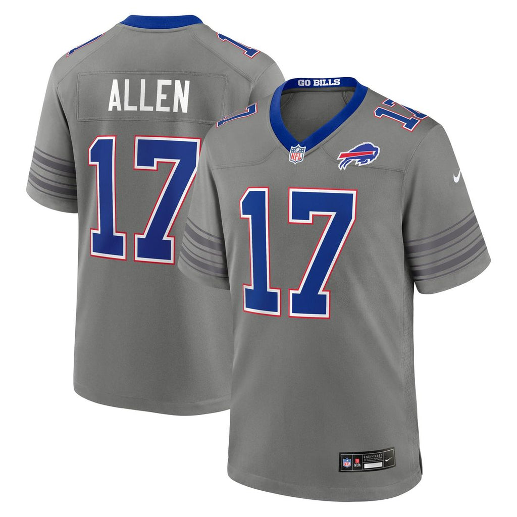 Men's Buffalo Bills Josh Allen Royal Team Game Player Jersey