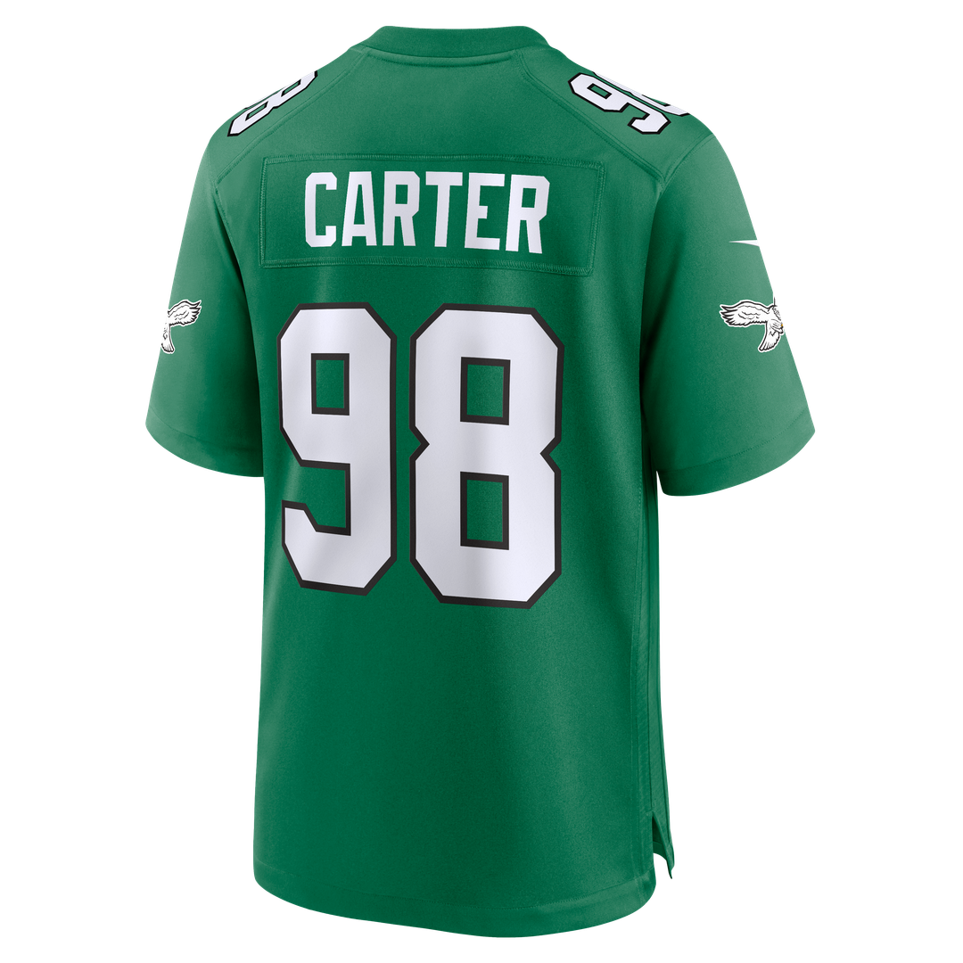 Men's Philadelphia Eagles Jalen Carter Midnight Green Team
