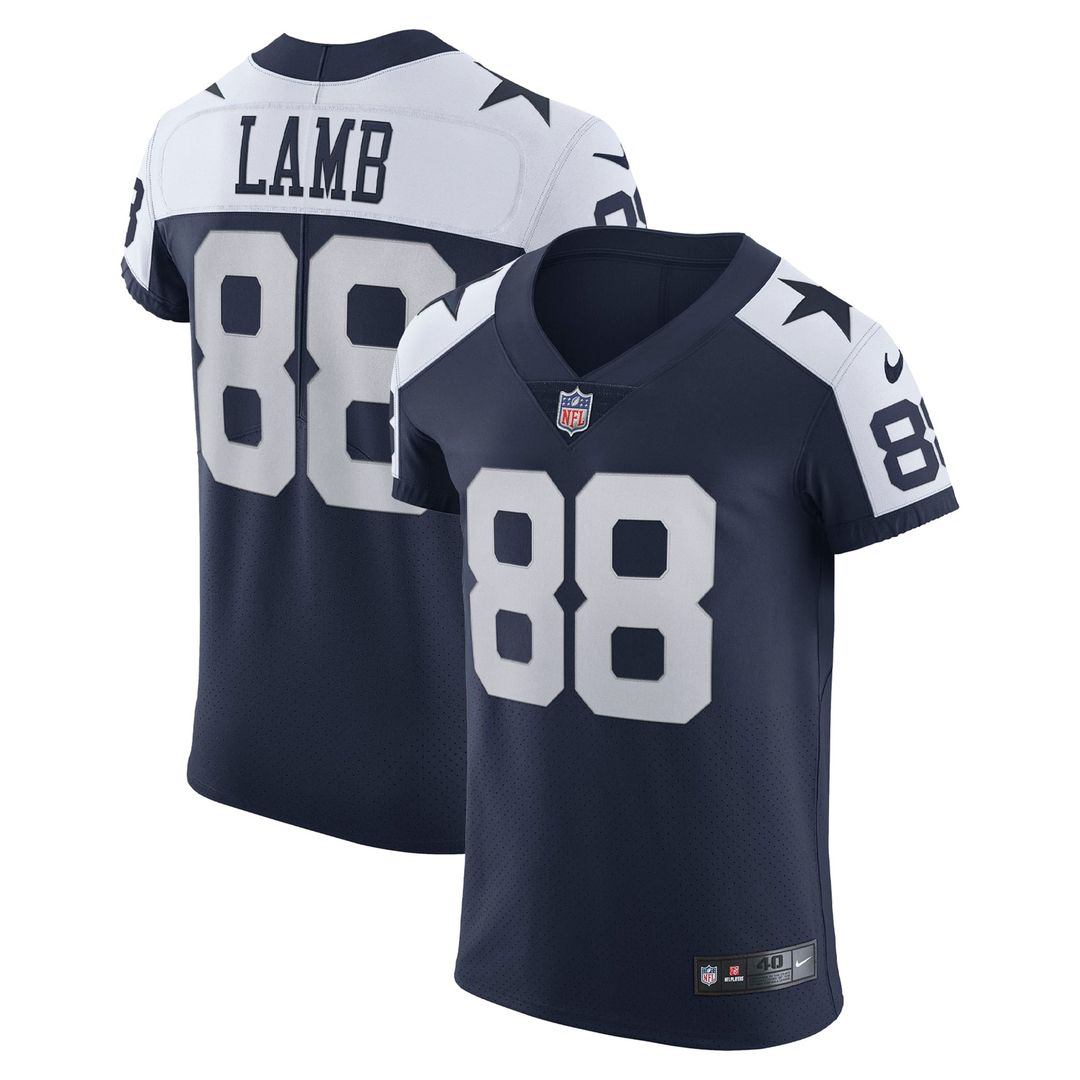 Men's Dallas Cowboys CeeDee Lamb White Vapor Elite Jersey