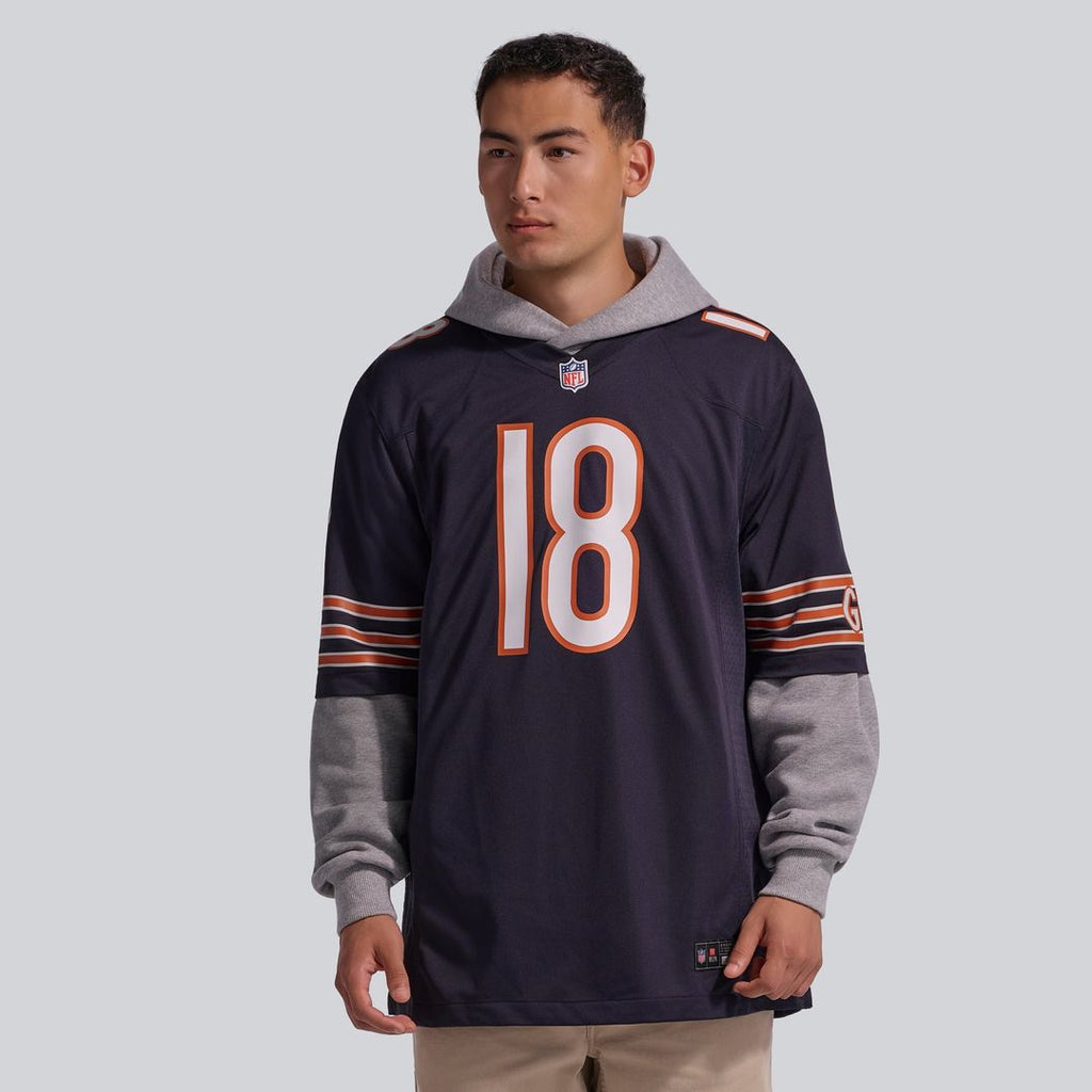 Men's Chicago Bears Caleb Williams Orange Alternate Player