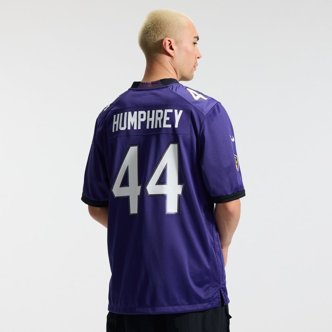 Men's Baltimore Ravens Marlon Humphrey Black Alternate
