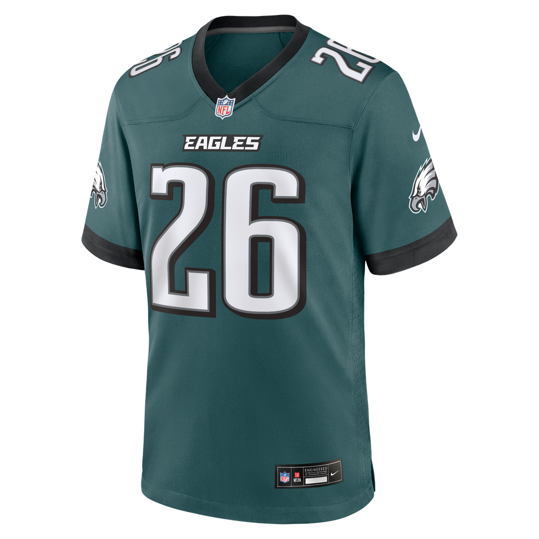 Men's Philadelphia Eagles Saquon Barkley White