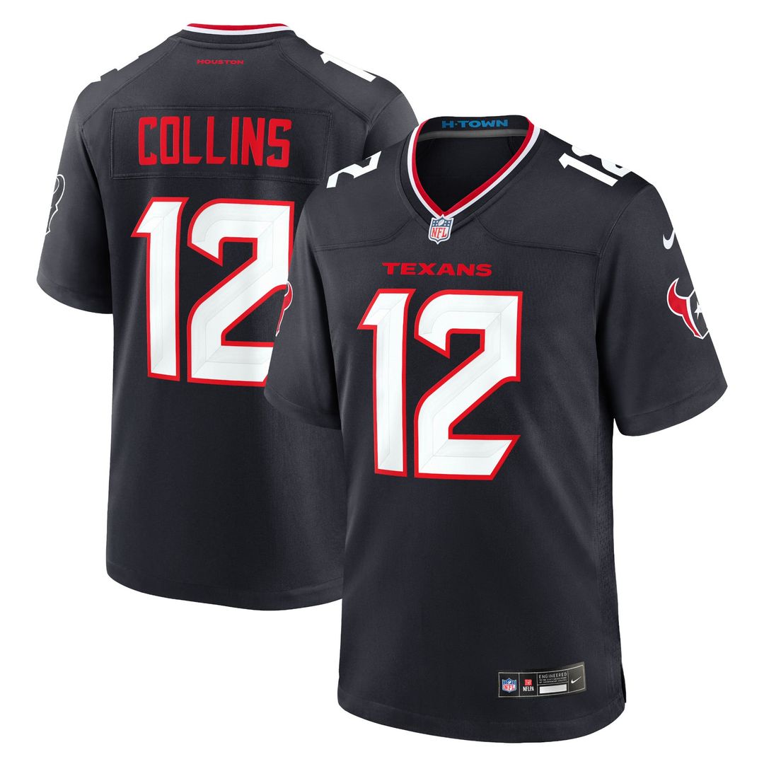 Men's Houston Texans Nico Collins Navy