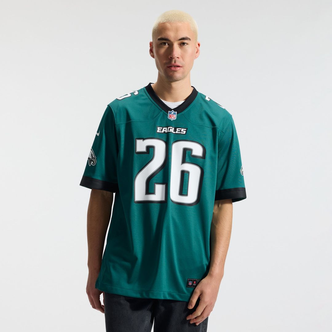 Men's Philadelphia Eagles Saquon Barkley Midnight Green Team