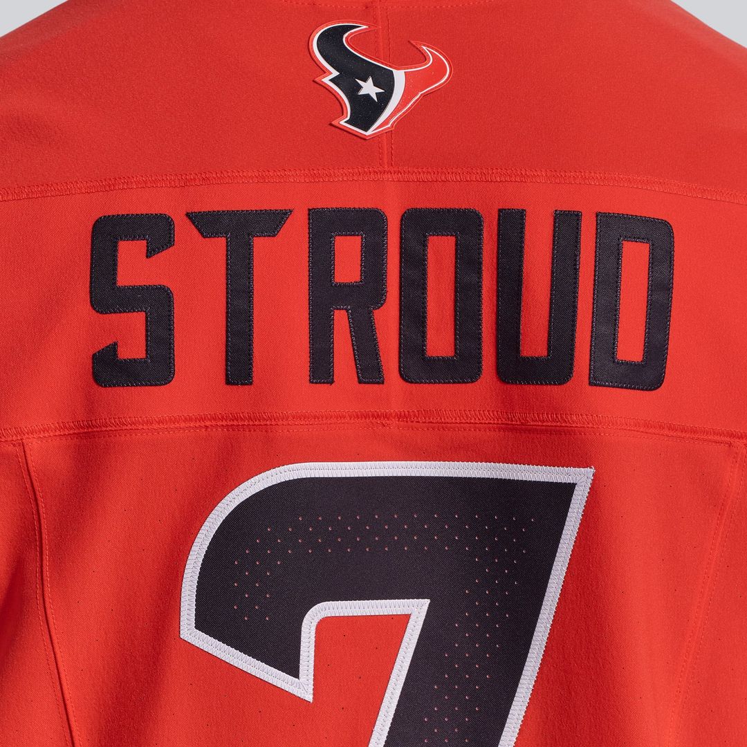 Men's Houston Texans C.J. Stroud Navy Alternate 2 Vapor F.U.S.E. Elite Jersey