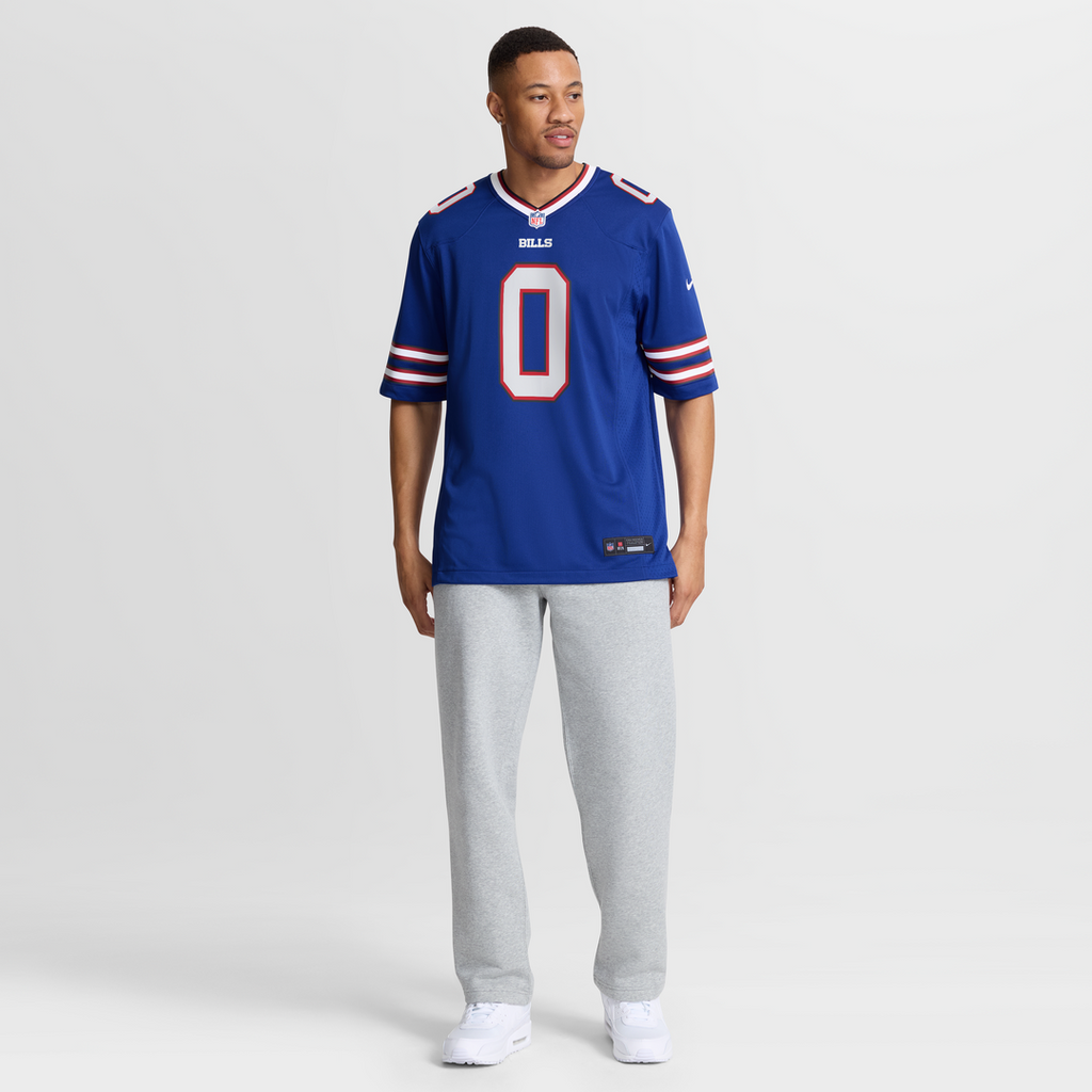 Men's Buffalo Bills Keon Coleman Gray Nickel City