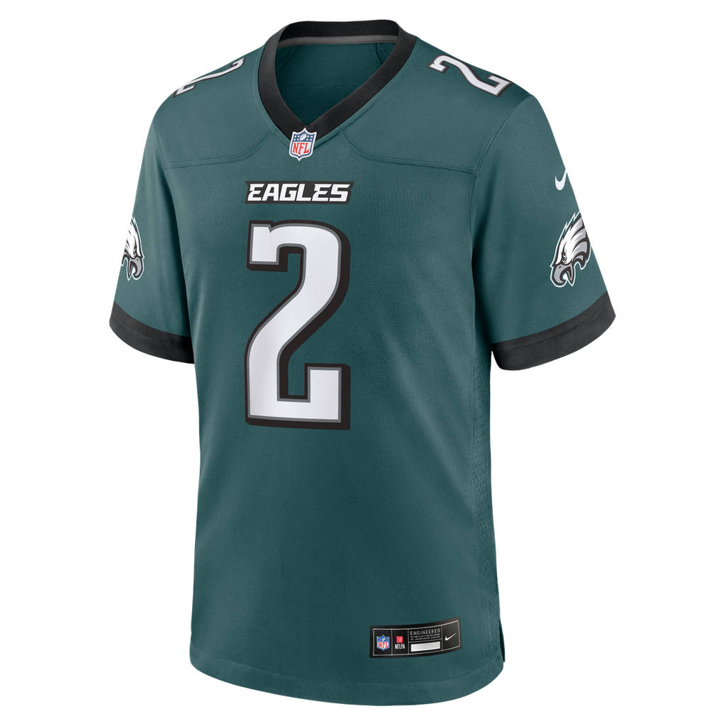 Men's Philadelphia Eagles Tariq Woolen Kelly Green Alternate