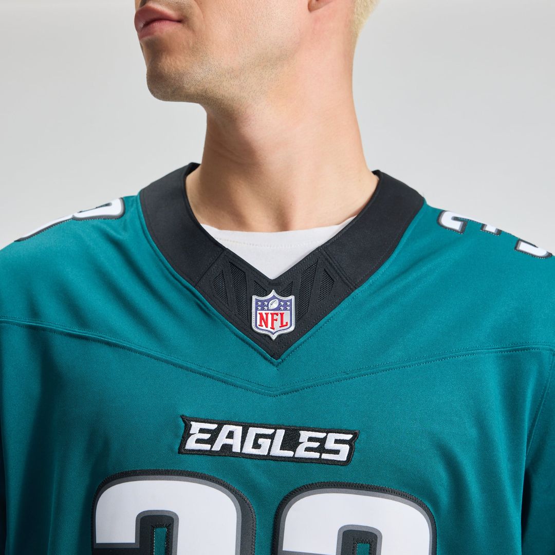Men's Philadelphia Eagles Cooper DeJean Kelly Green Alternate Vapor F.U.S.E. Stitched