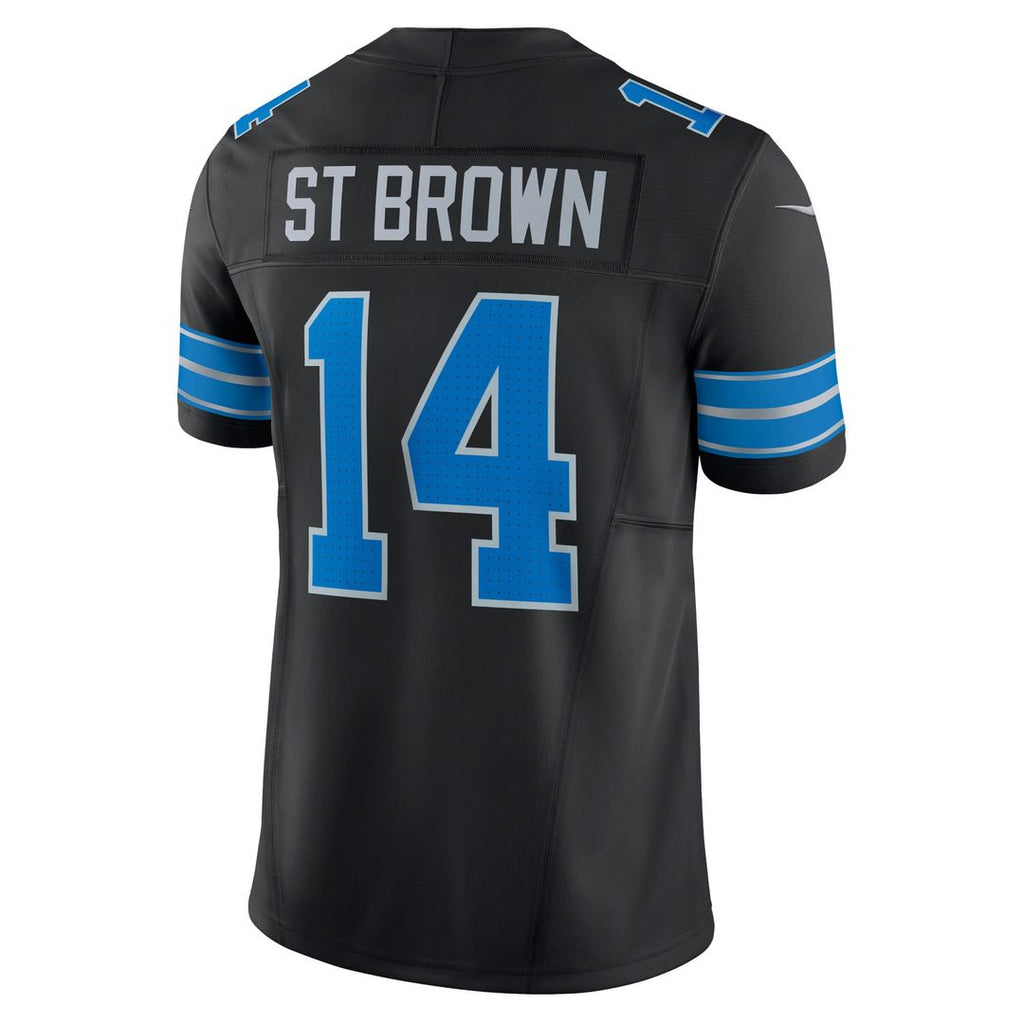 Men's Detroit Lions Amon-Ra St. Brown Blue Vapor F.U.S.E.
