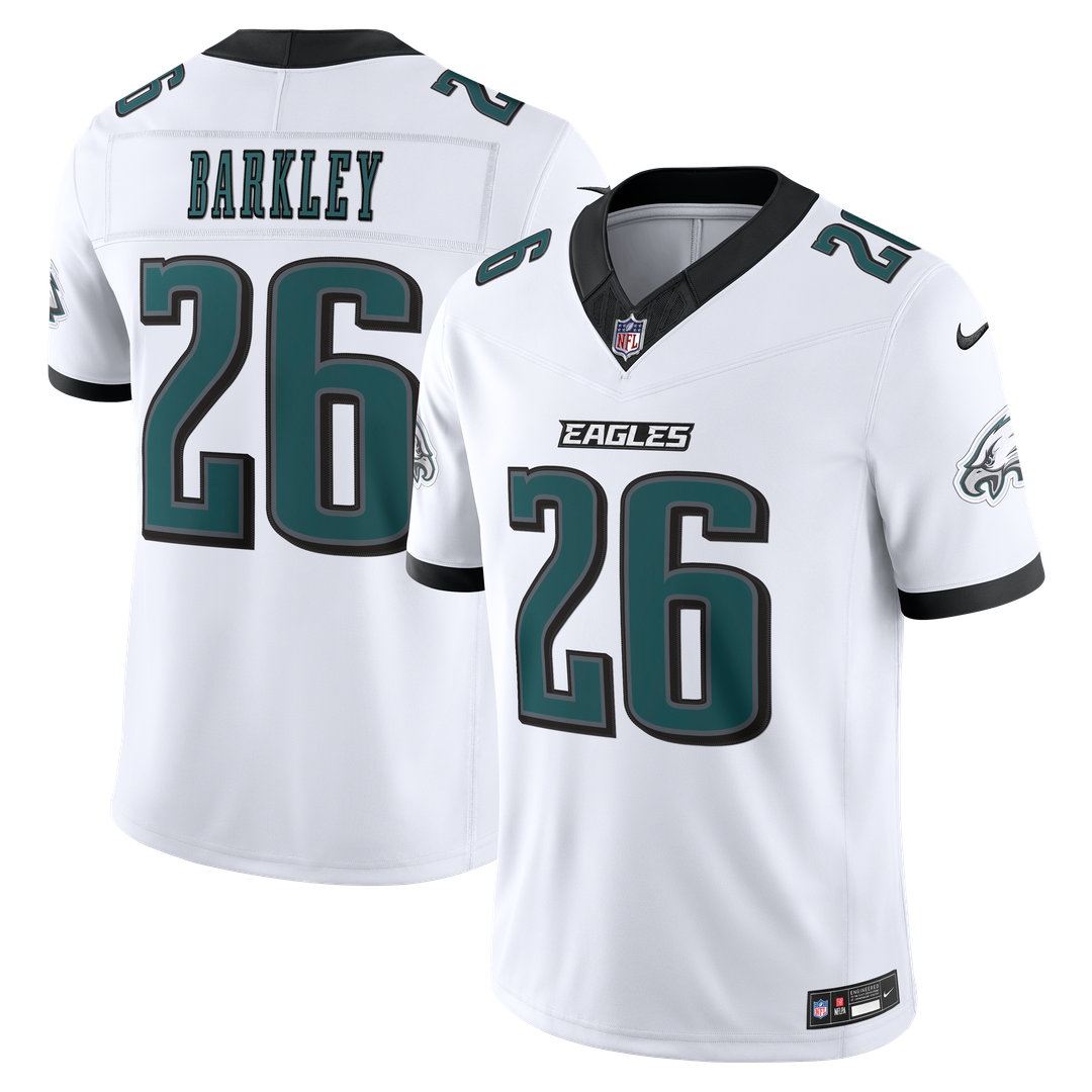 Men's Philadelphia Eagles Saquon Barkley Black Alternate Vapor F.U.S.E. Stitched