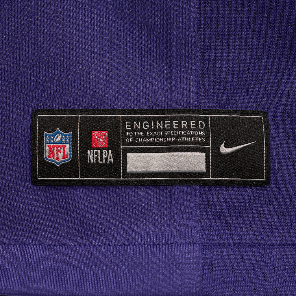 Men's Baltimore Ravens Zay Flowers Purple