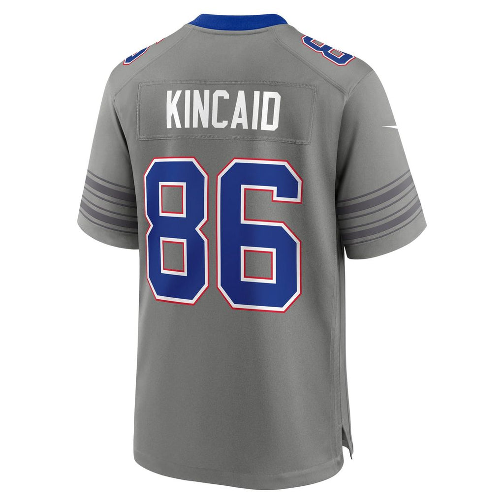 Men's Buffalo Bills Dalton Kincaid Gray Nickel City