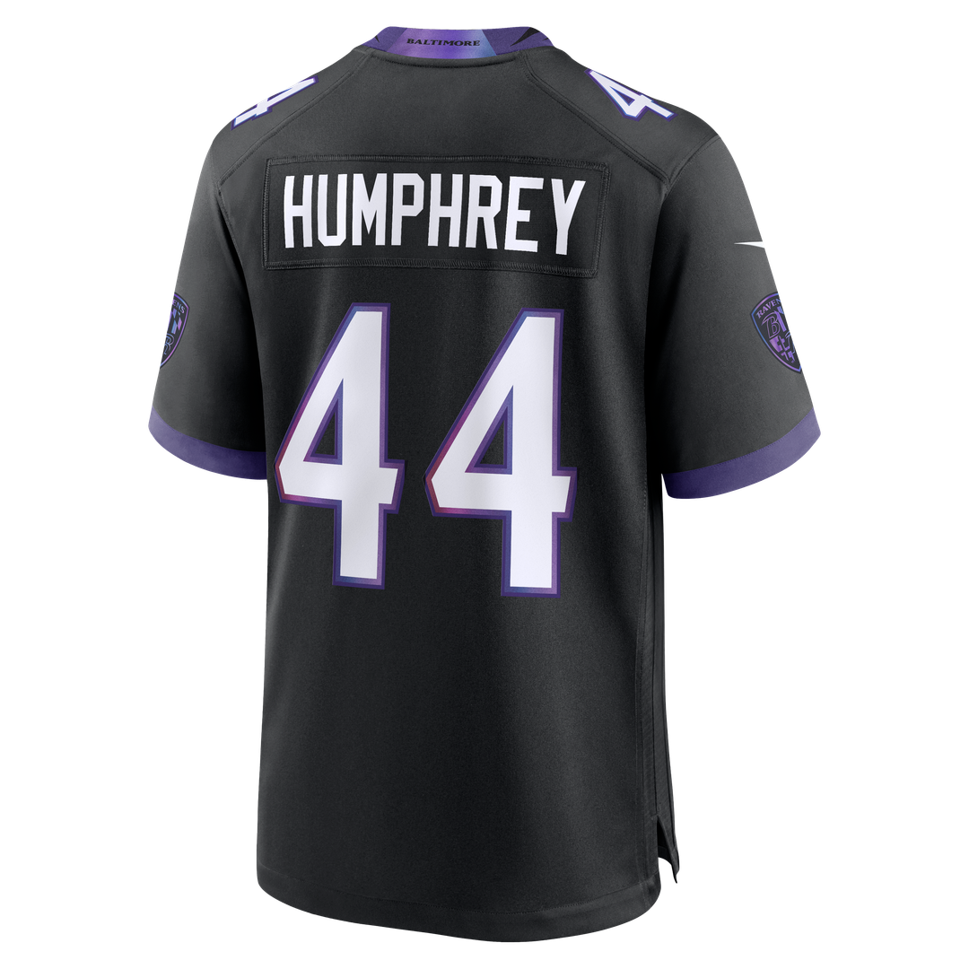 Men's Baltimore Ravens Marlon Humphrey Black Alternate