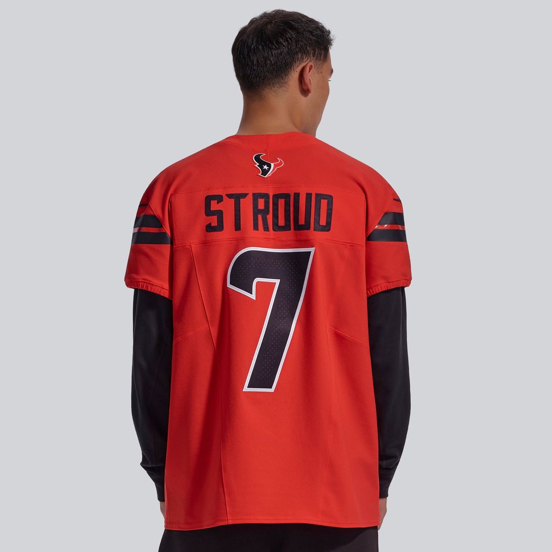 Men's Houston Texans C.J. Stroud Navy Alternate 2 Vapor F.U.S.E. Elite Jersey