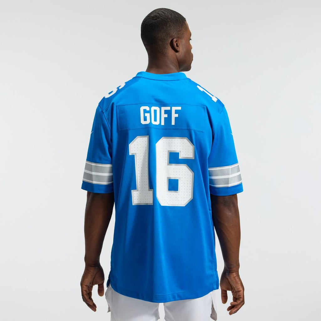 Men's Detroit Lions Jared Goff White
