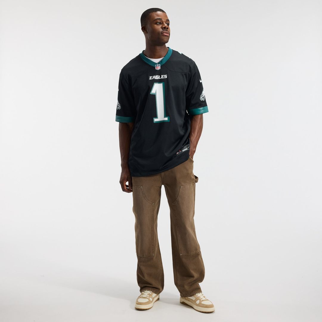 Men's Philadelphia Eagles Jalen Hurts Midnight Green Team