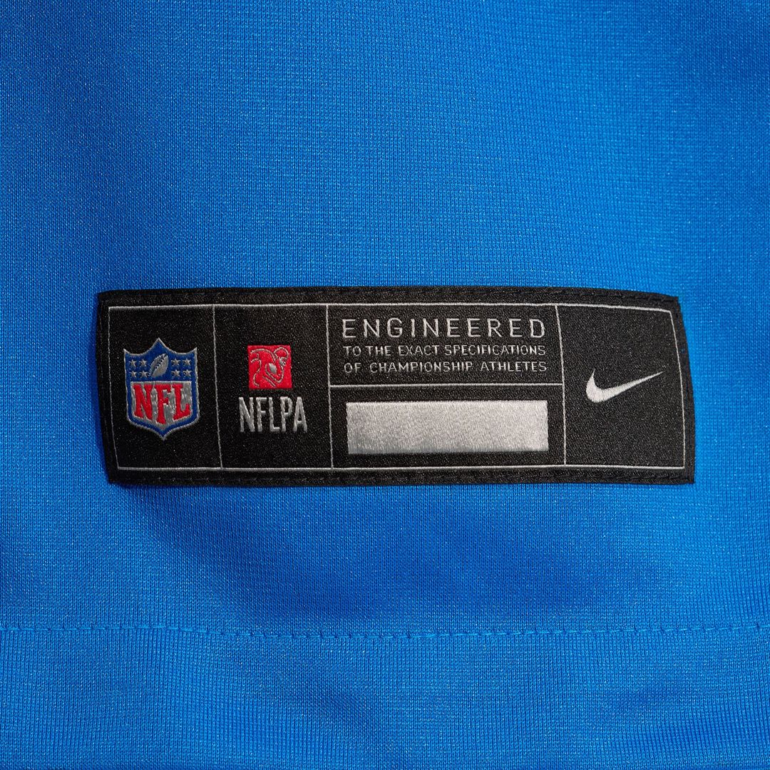 Men's Detroit Lions Mathieu Betts Blue