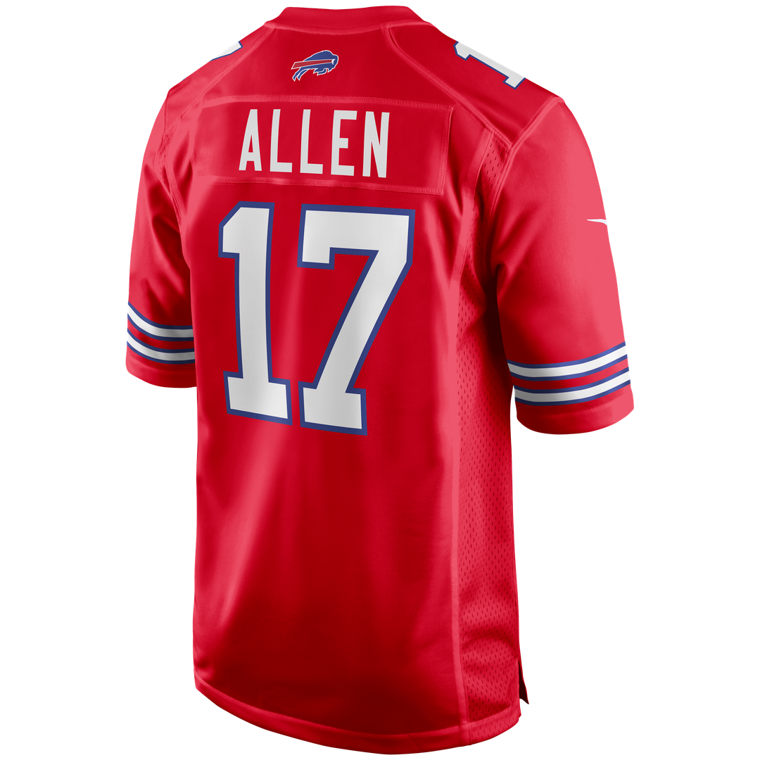 Men's Buffalo Bills Josh Allen Royal Team Game Player Jersey