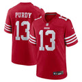 Men's San Francisco 49ers Brock Purdy Scarlet Game Player Jersey