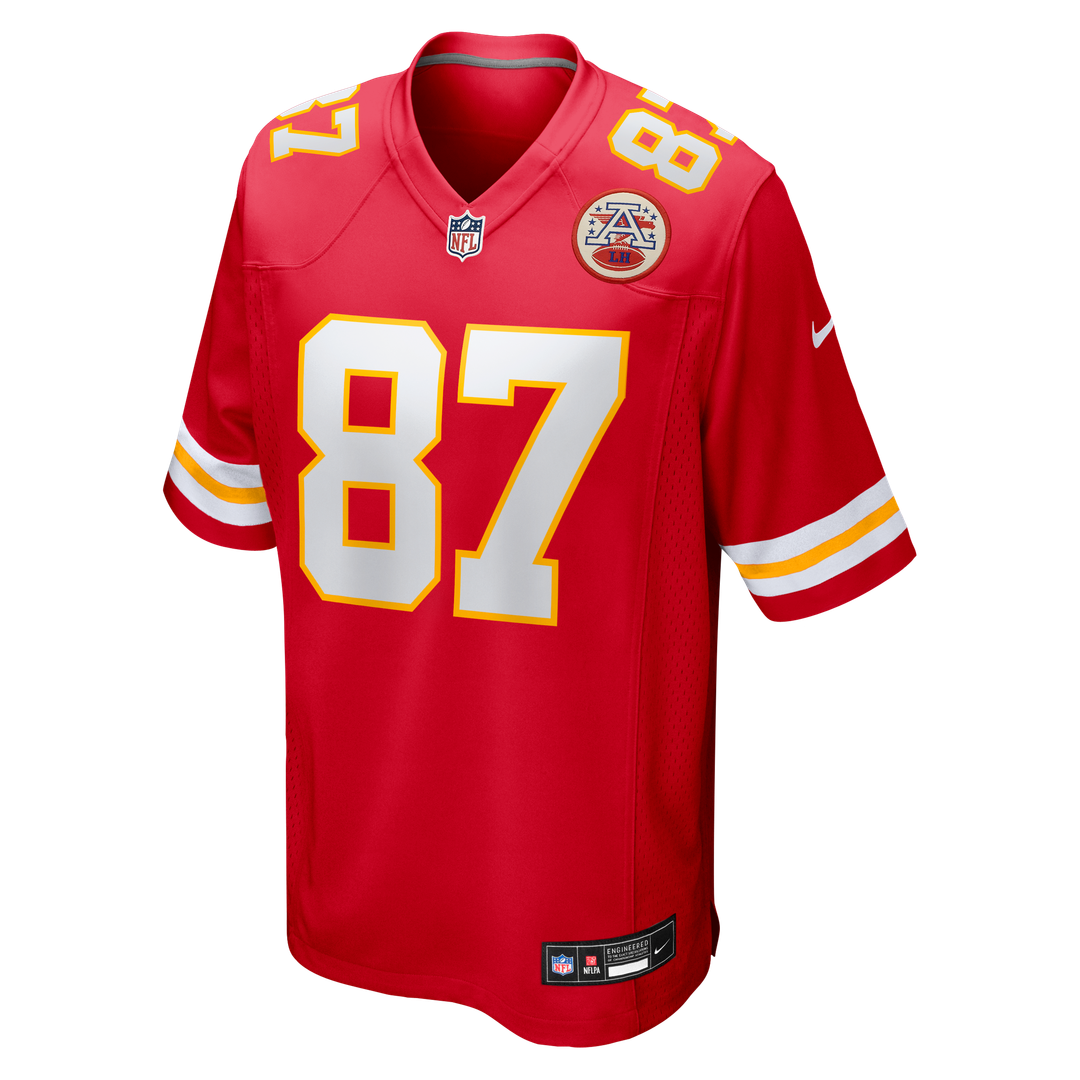 Men's Kansas City Chiefs Travis Kelce Red