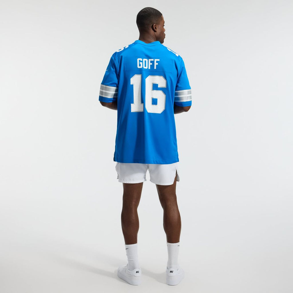 Men's Detroit Lions Jared Goff White