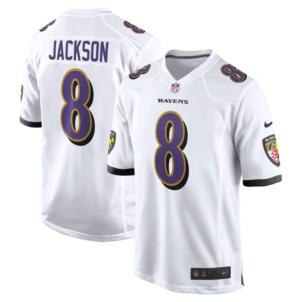 Men's Baltimore Ravens Lamar Jackson Black Alternate