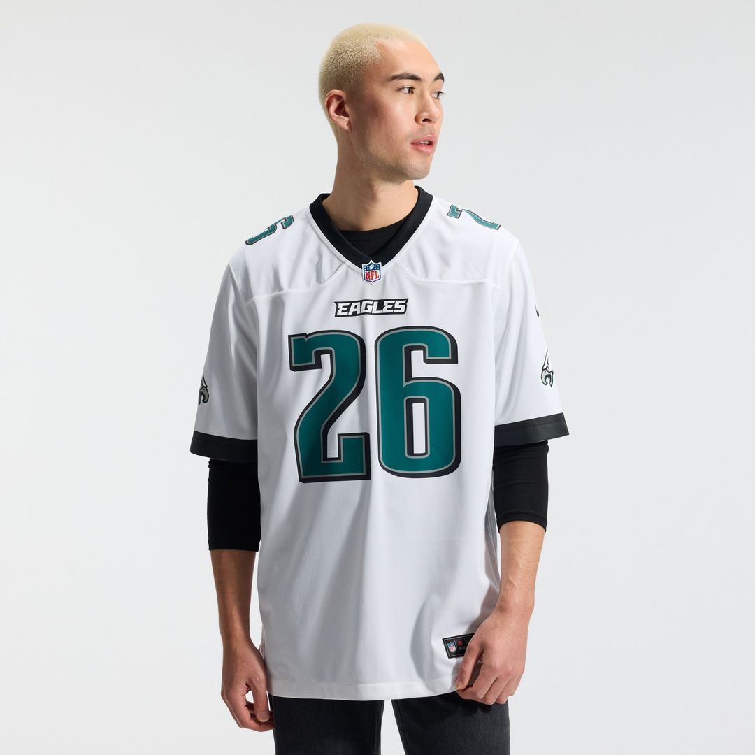 Men's Philadelphia Eagles Saquon Barkley Kelly Green Alternate