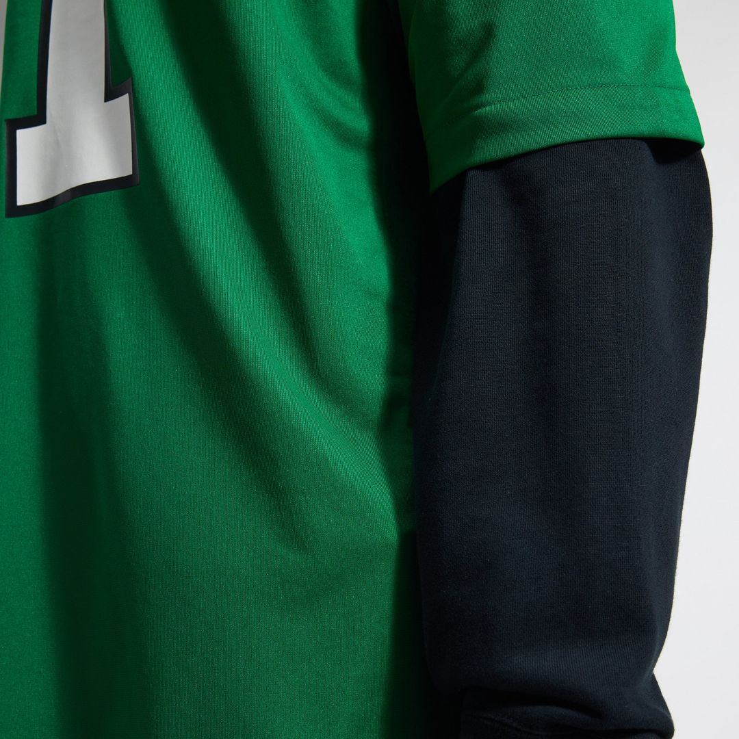 Men's Philadelphia Eagles A.J. Brown Kelly Green Alternate Game Player Jersey