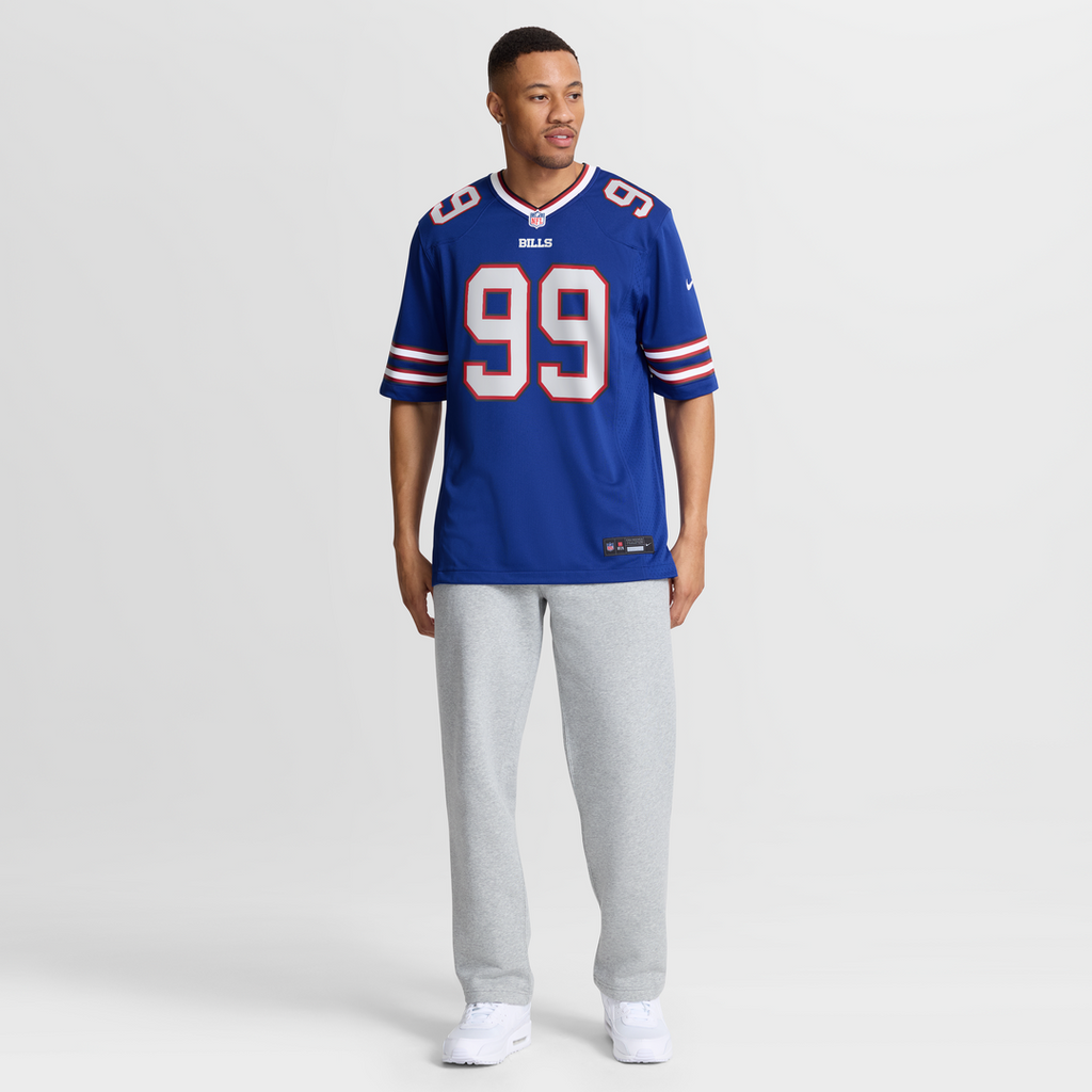 Men's Buffalo Bills Larry Ogunjobi Royal Team