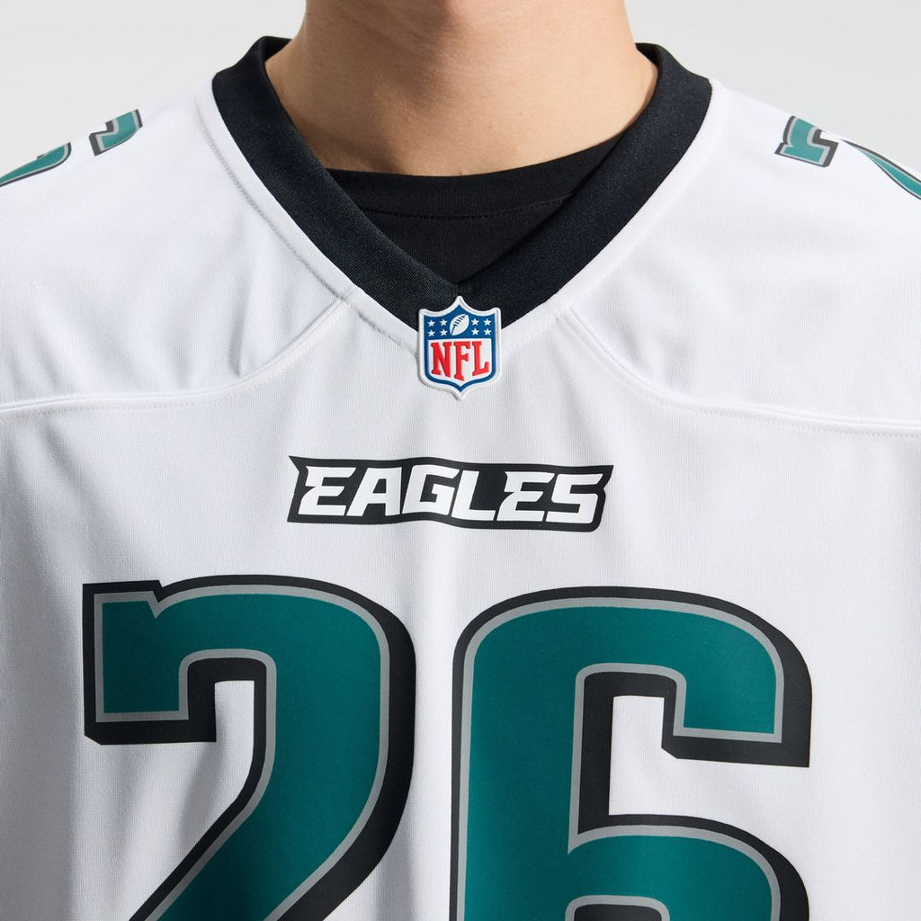Men's Philadelphia Eagles Saquon Barkley White