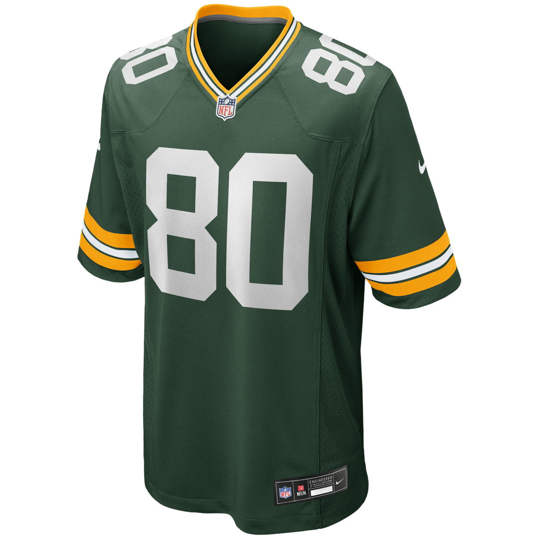 Men's Green Bay Packers Donald Driver Green Game Retired Player Jersey