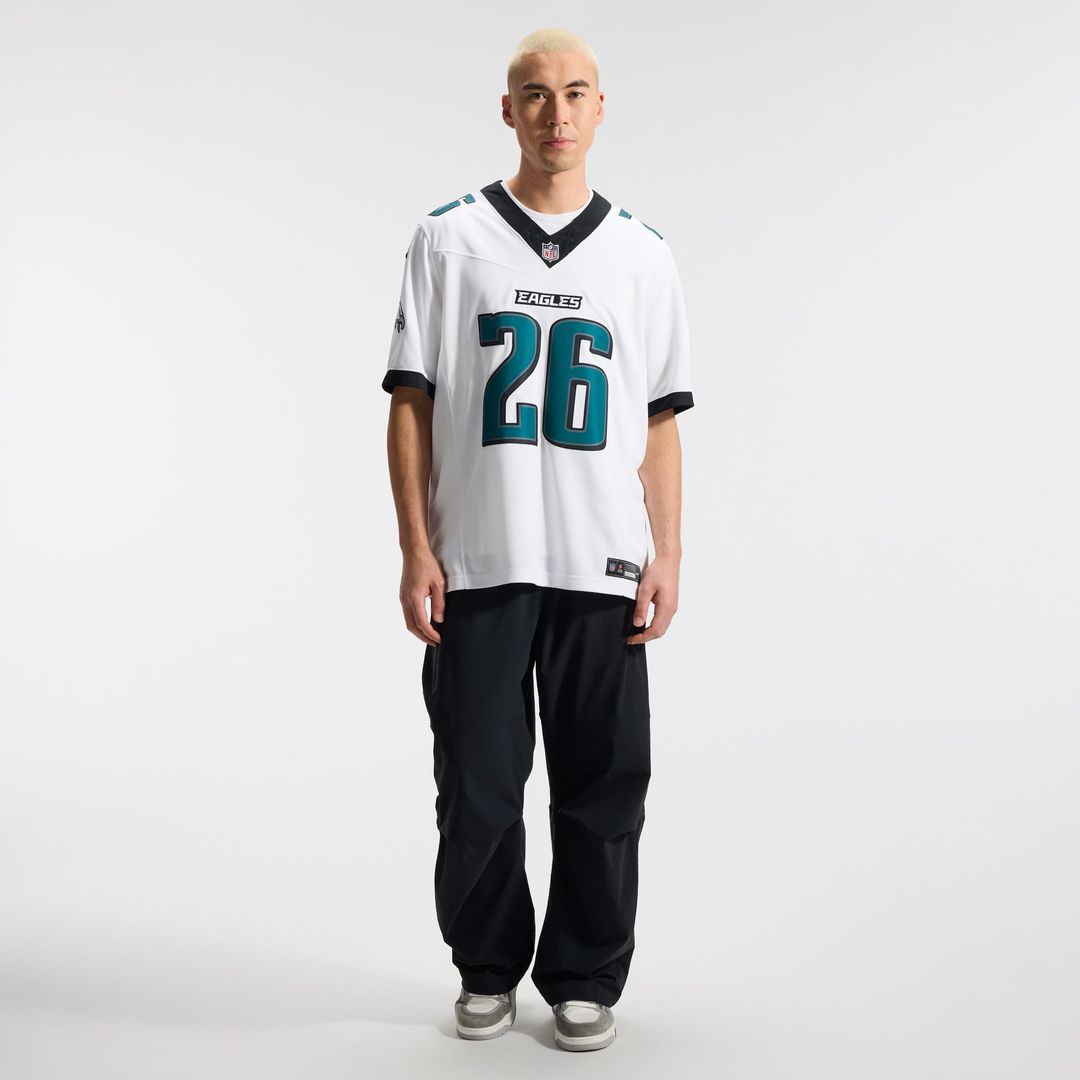 Men's Philadelphia Eagles Saquon Barkley Kelly Green Alternate Vapor F.U.S.E. Stitched