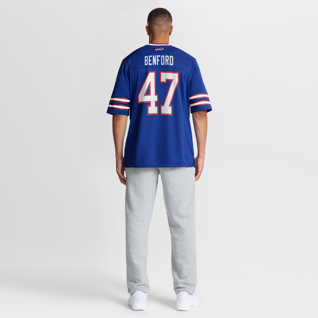 Men's Buffalo Bills Christian Benford Royal