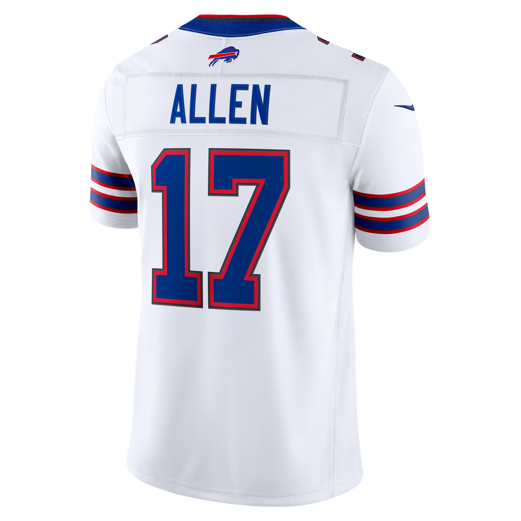Men's Buffalo Bills Josh Allen Gray Nickel City Vapor F.U.S.E. Stitched