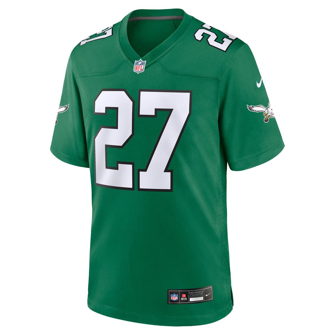 Men's Philadelphia Eagles Quinyon Mitchell Black Alternate